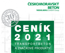 Ceníky 2021 ve skupině Českomoravský beton